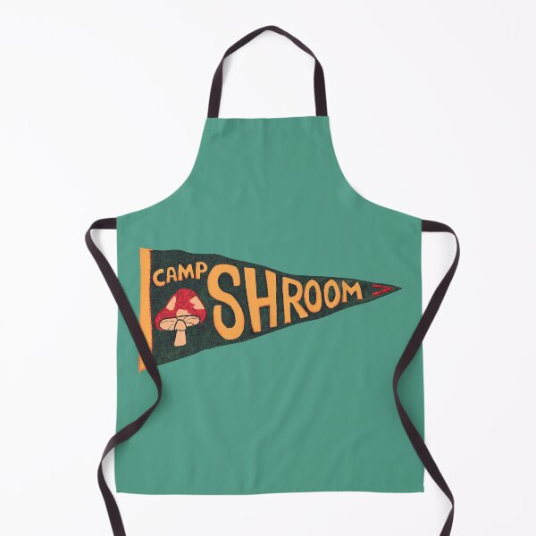 Item preview, Camp Shroom Pennant designed and sold by Lucie Jamais.