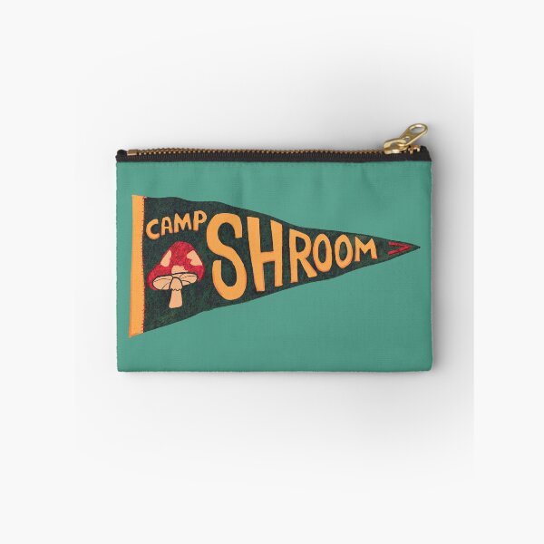 Item preview, Camp Shroom Pennant designed and sold by Lucie Jamais.