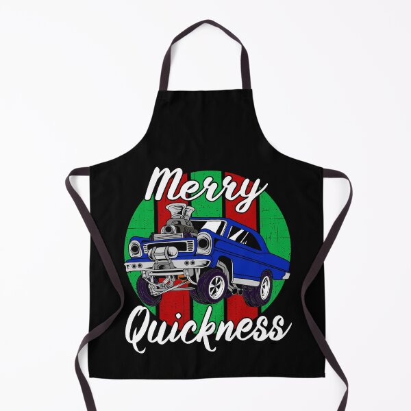 Item preview, Merry Quickness Funny Christmas Vintage Hotrod Muscle Car designed and sold by CharJens.