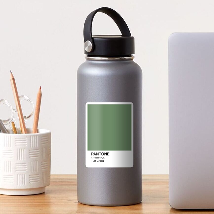 pantone-turf-green-sticker-by-mushroom-gorge-redbubble