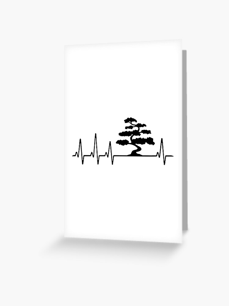 I love Bonsai Japanese Tree bonsai Fan Tree Art Painter Gift Premium  Apparel Funny Holiday Xmas Greeting Card for Sale by DesignByHeartUK