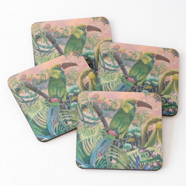 Item preview, Rufous Tailed Toucanet of Ecuador designed and sold by Janice Schiff.