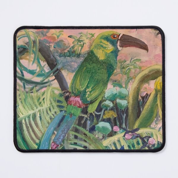 Item preview, Rufous Tailed Toucanet of Ecuador designed and sold by Janice Schiff.