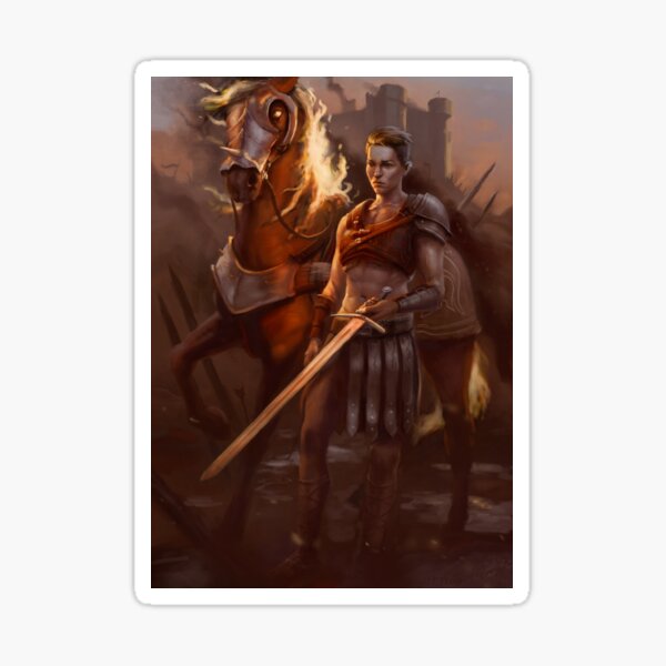 War from The Wrath Trilogy, by TJ Dallas Sticker