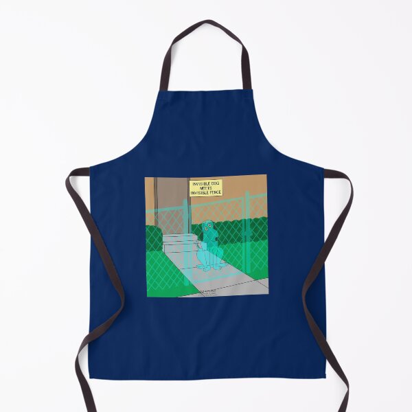 Item preview, Invisible Dog Meets Invisible Fence designed and sold by Out to Lunch Cartoons and More.