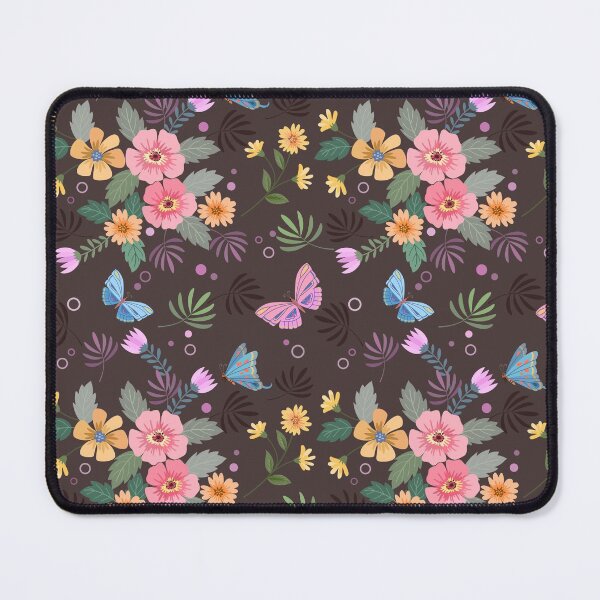 Item preview, Pretty Purple Butterfly Flower Bouquet Pattern designed and sold by thecooltable.