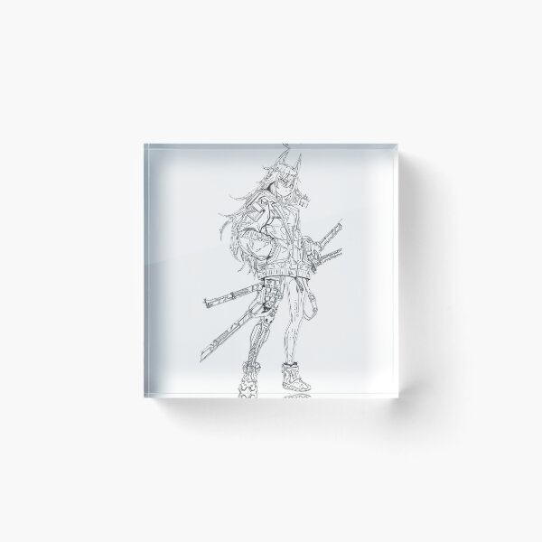 Item preview, Bionic warrior devil girl designed and sold by AnthonyVdV.