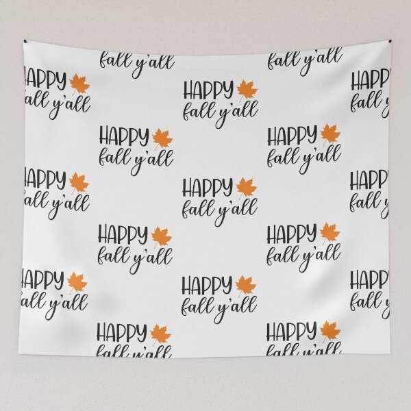 Item preview, Simple, Cute Happy Fall Y'all designed and sold by CBNetwork.