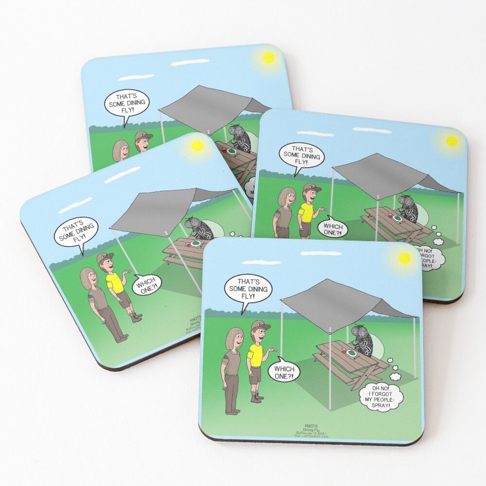 Item preview, Coasters (Set of 4) designed and sold by OutToLunch.