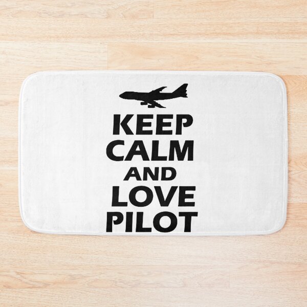 Item preview, Keep Calm and Love Pilot How Planes Fly Funny Planes flight pilot aviation airplane student Art Design Happy Apparel Essential Inspiration Joy Mood Funny designed and sold by DesignByHeartUK.