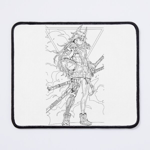 Item preview, Bionic warrior devil girl with explosions designed and sold by AnthonyVdV.