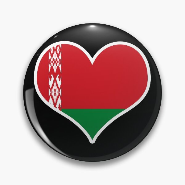 Item preview, Belarus Flag Heart designed and sold by PKHalford.