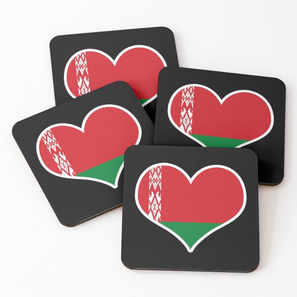 Item preview, Belarus Flag Heart designed and sold by PKHalford.