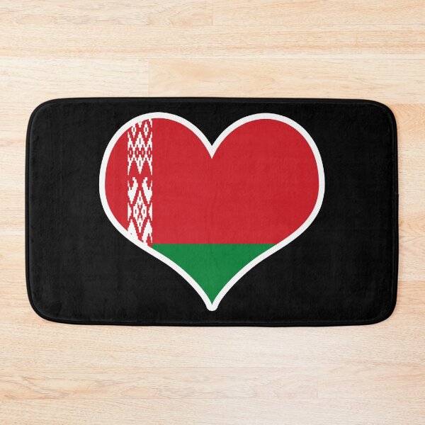 Item preview, Belarus Flag Heart designed and sold by PKHalford.