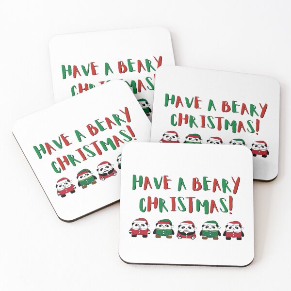 Item preview, Have A Beary Christmas Pun designed and sold by Pun Intended.