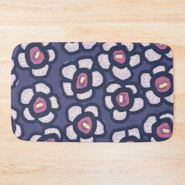 Item preview, Royal Lavender Purple Floral Pattern designed and sold by Deutschic.
