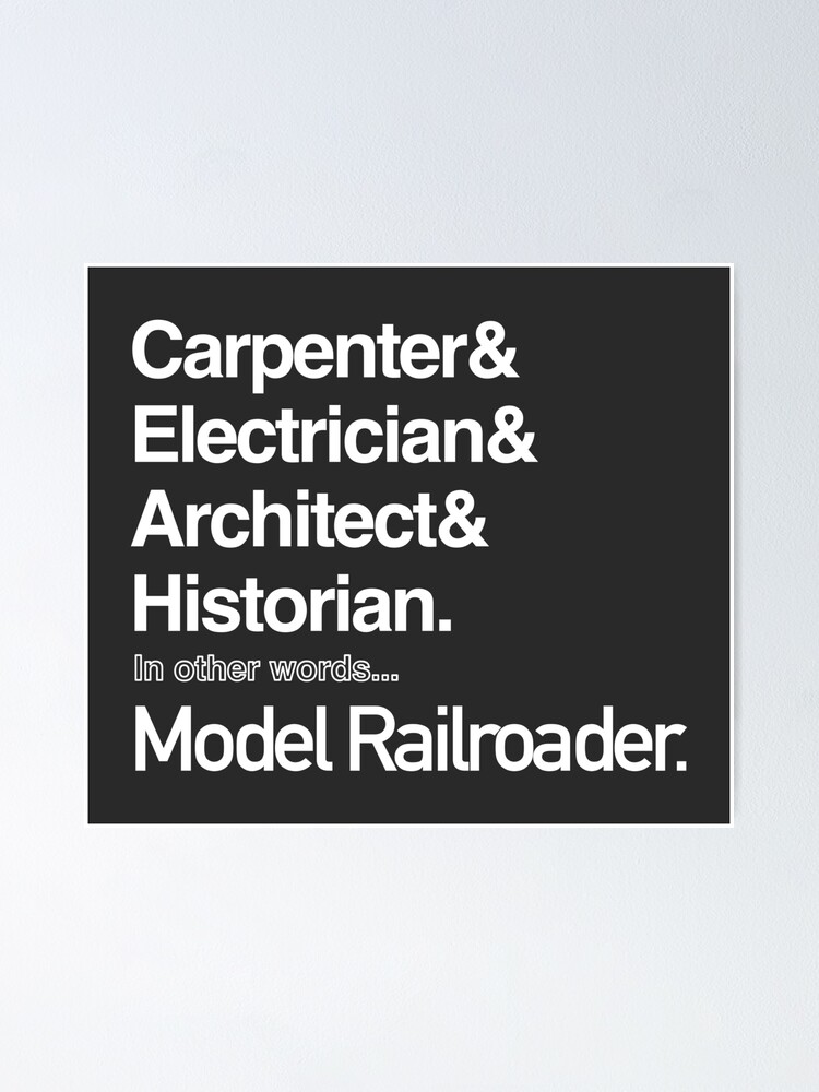 Thumbnail 1 of 3, Poster, Model Railroader designed and sold by tr1449.