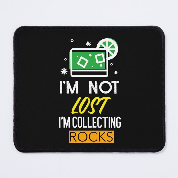 Item preview, I'M NOT LOST I'M COLLECTING ROCKS ESSENTIAL T-SHIRT designed and sold by BestCoolStuff.