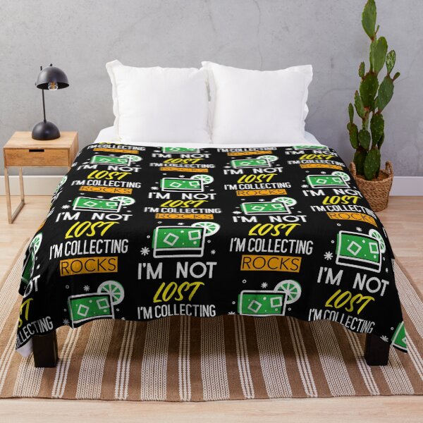 Item preview, I'M NOT LOST I'M COLLECTING ROCKS ESSENTIAL T-SHIRT designed and sold by BestCoolStuff.