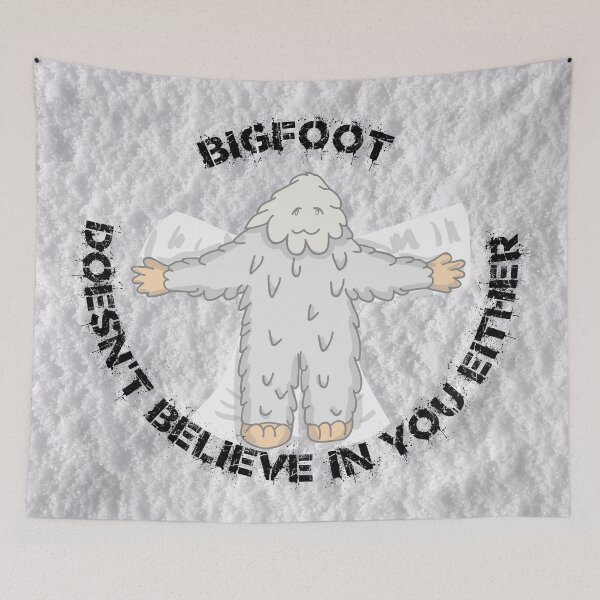 Item preview, Bigfoot Doesn't Believe In You Either designed and sold by LuckyKermit.
