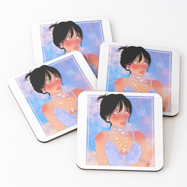 Item preview, Blue Sunset Girl designed and sold by tulipicetea.