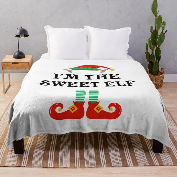 Item preview, I'm The Sweet Elf - Funny Christmas Elf T-Shirt designed and sold by becdanlimited.