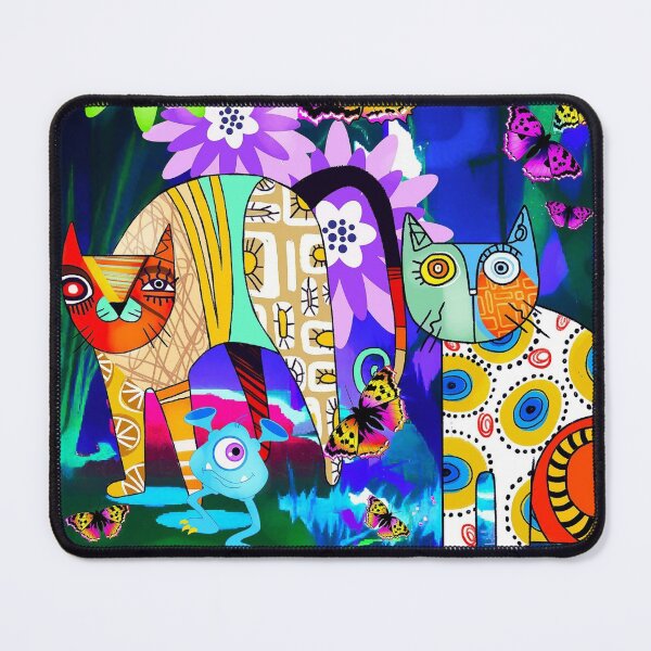 Item preview, colored cats designed and sold by e-Shop67.