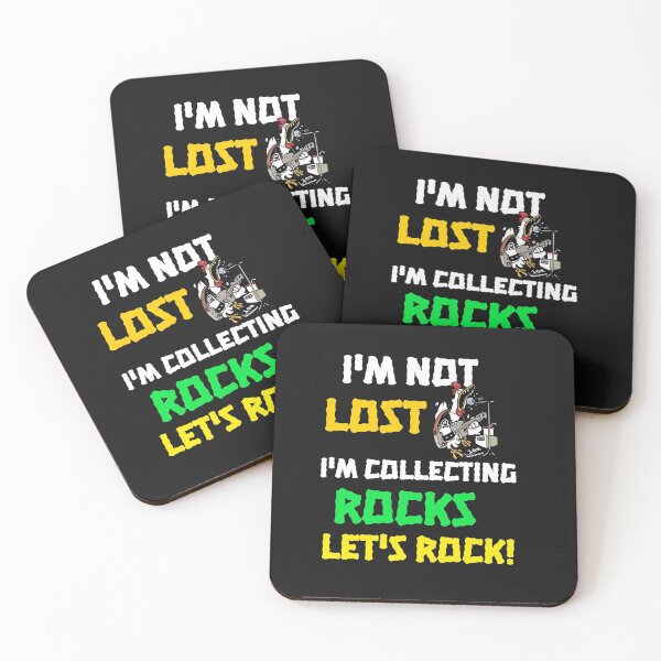 Item preview, I'M NOT LOST I'M COLLECTING ROCKS ESSENTIAL T-SHIRT designed and sold by BestCoolStuff.