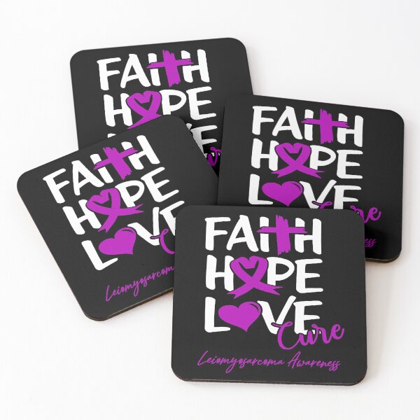 Item preview, Faith Hope Love Cure Leiomyosarcoma Awareness designed and sold by Grooffos.