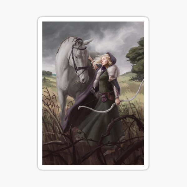 Pestilence from the Wrath Trilogy, by TJ Dallas Sticker