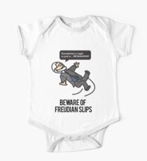Beware of Freudian Slips One Piece - Short Sleeve