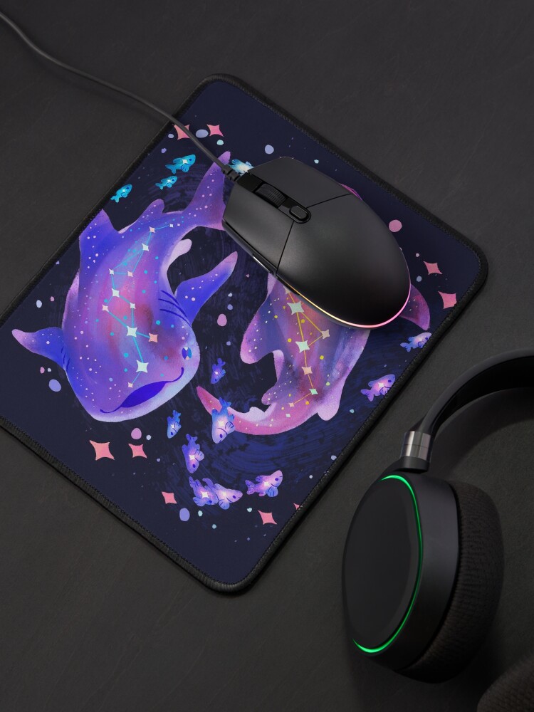 Alternate view of Cosmic Whale Shark Mouse Pad