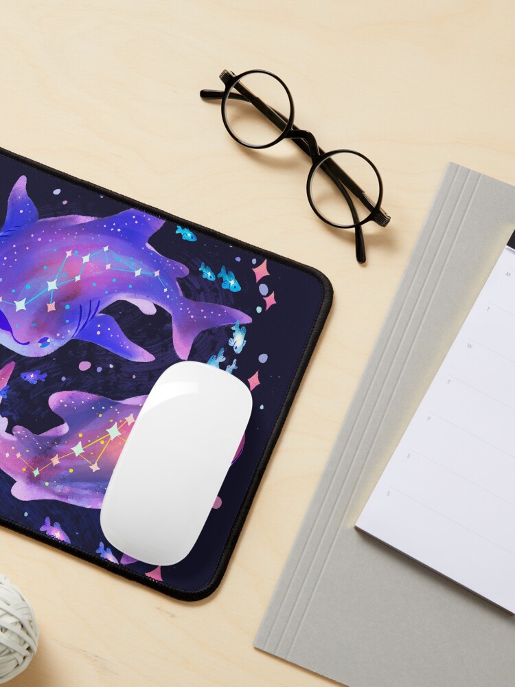 Alternate view of Cosmic Whale Shark Mouse Pad