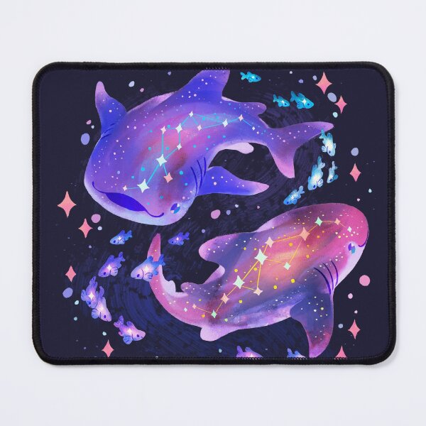 Cosmic Whale Shark Mouse Pad