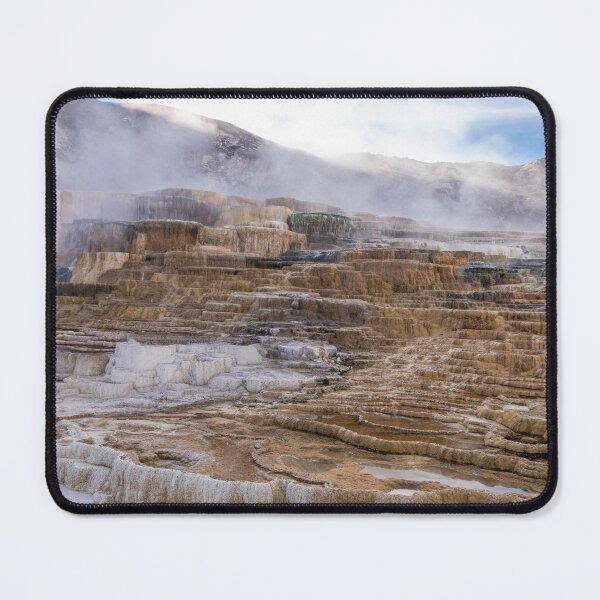 Item preview, Mammoth Terraces at Mammoth Hot Springs, Yellowstone National Park Wyoming designed and sold by SafariByMarisa.