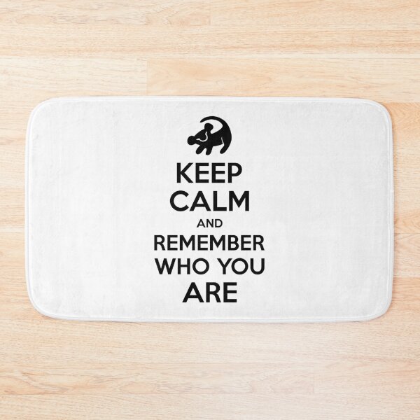 Item preview, Keep calm and Remember who you are, quote. designed and sold by Koihl.