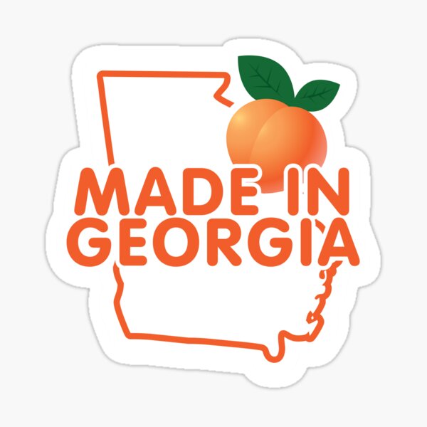 Made In Georgia Sticker