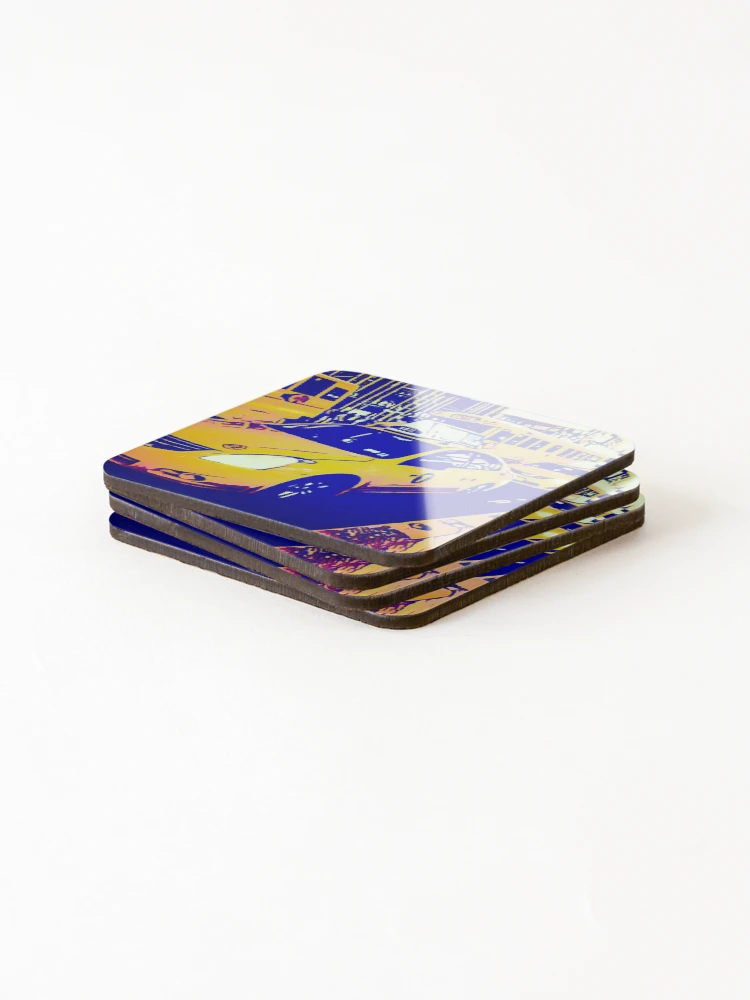 Thumbnail 4 of 5, Coasters (Set of 4), New York designed and sold by RandaRubyRed.