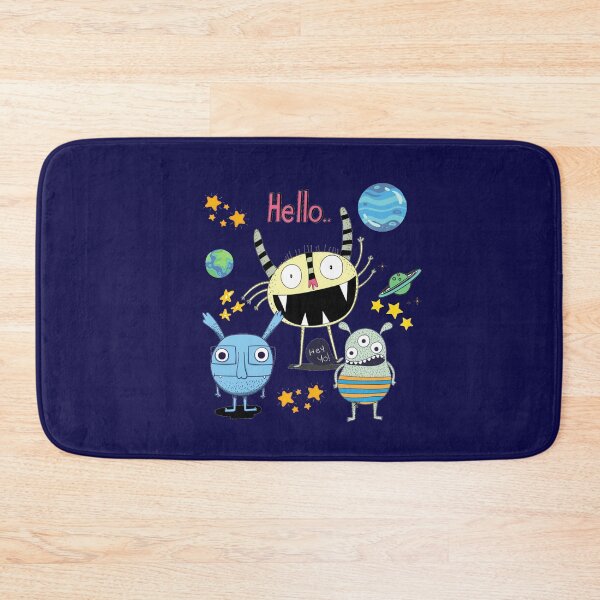 Item preview, LITTLE MONSTERS SAY HELLO designed and sold by Kwayako.