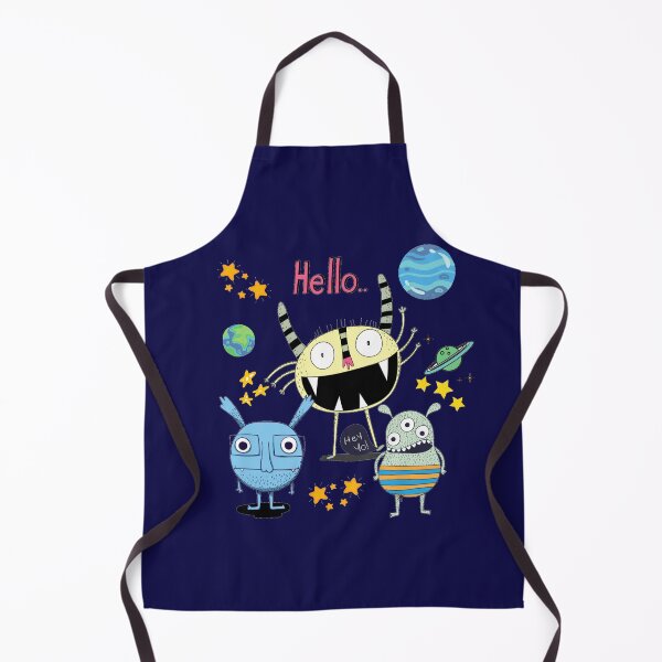Item preview, LITTLE MONSTERS SAY HELLO designed and sold by Kwayako.