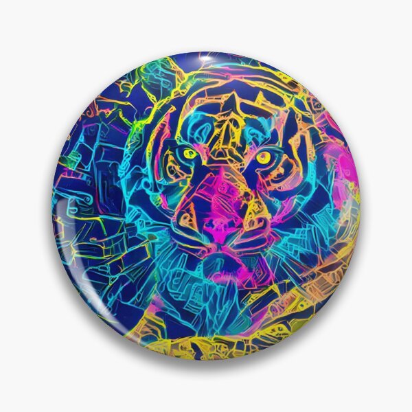 Item preview, Neon Tiger designed and sold by dreamincolor.