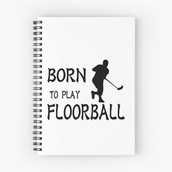 Item preview, Born to play floorball Keep Calm and play floorball Art Design Happy Apparel Essential Inspiration Joy Mood Funny designed and sold by DesignByHeartUK.