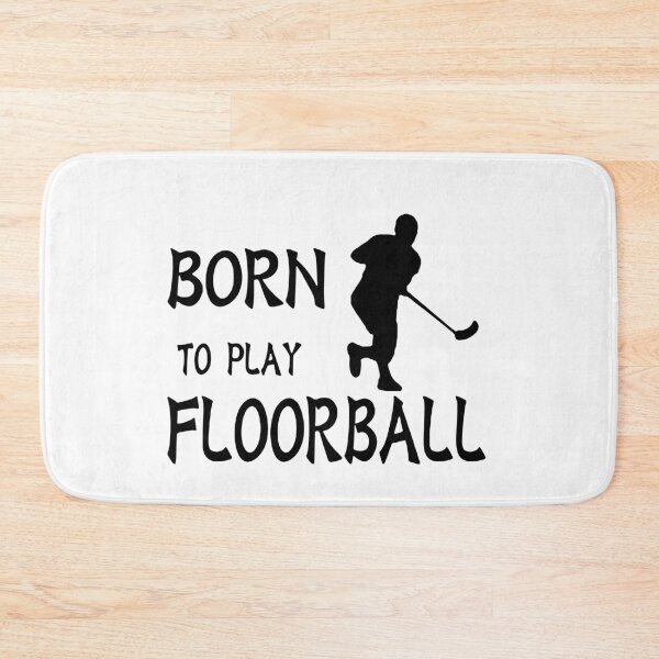 Item preview, Born to play floorball Keep Calm and play floorball Art Design Happy Apparel Essential Inspiration Joy Mood Funny designed and sold by DesignByHeartUK.