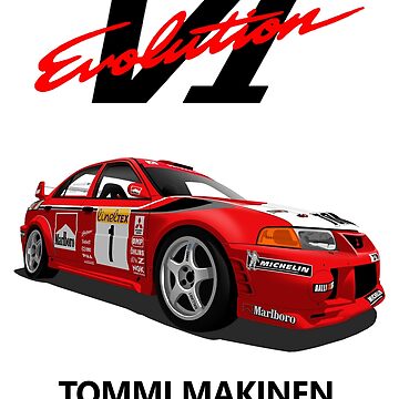 Tommi Makinen’s Evo V good Marker Drawing Print