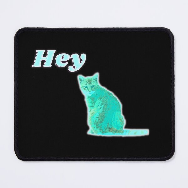 Item preview, Copy of cat says hey - flashy cat - Cat Whisperer Retro designed and sold by nasani.