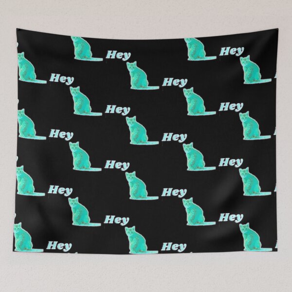 Item preview, Copy of cat says hey - flashy cat - Cat Whisperer Retro designed and sold by nasani.