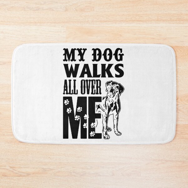 Item preview, My Dog Walks all over me Dog Walker Evolution of Dichon Frise Essential Love Pet Love Dog Gift Premium Apparel Funny Holiday Xmas designed and sold by DesignByHeartUK.