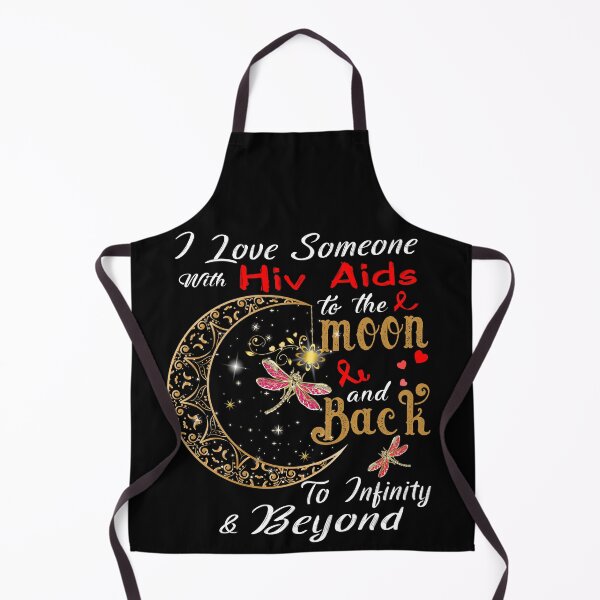 Item preview, I Love Someone With Hiv Aids To The Moon And Back designed and sold by Adropine.