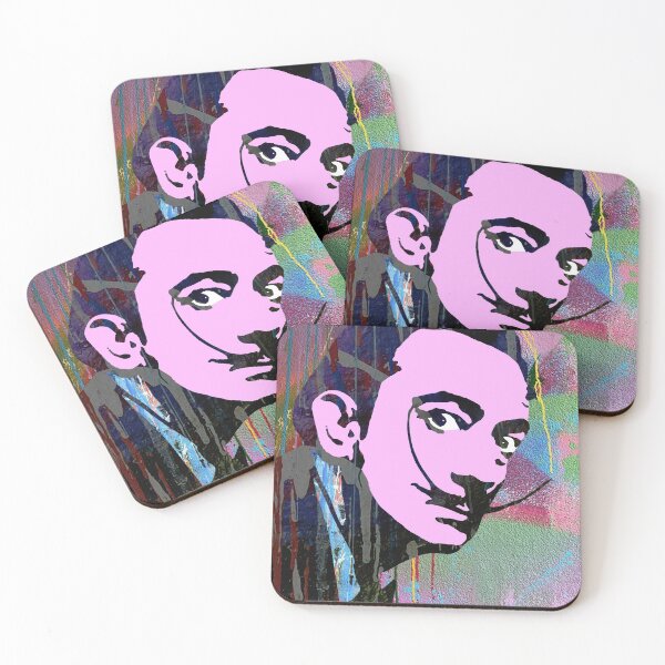 Item preview, Salvador Dali Pop Art Portrait designed and sold by Stephen Chambers / The Pop Art Factory.