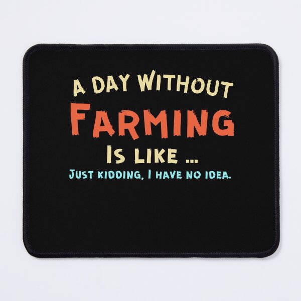 Item preview, Funny Love of Farming Quote designed and sold by Brimwood.